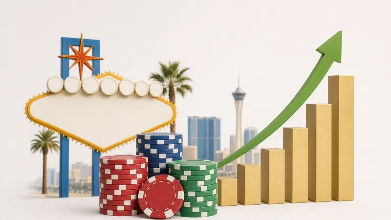 Kenaikan Pendapatan Perjudian Las Vegas Meski Penurunan Wisatawan di April