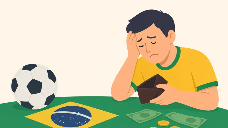 Brasil Terpukul Keras: Kehilangan $12 Miliar akibat Taruhan di 2025